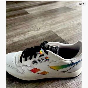 Size 8 - Reebok Club C Revenge Pride - good condition